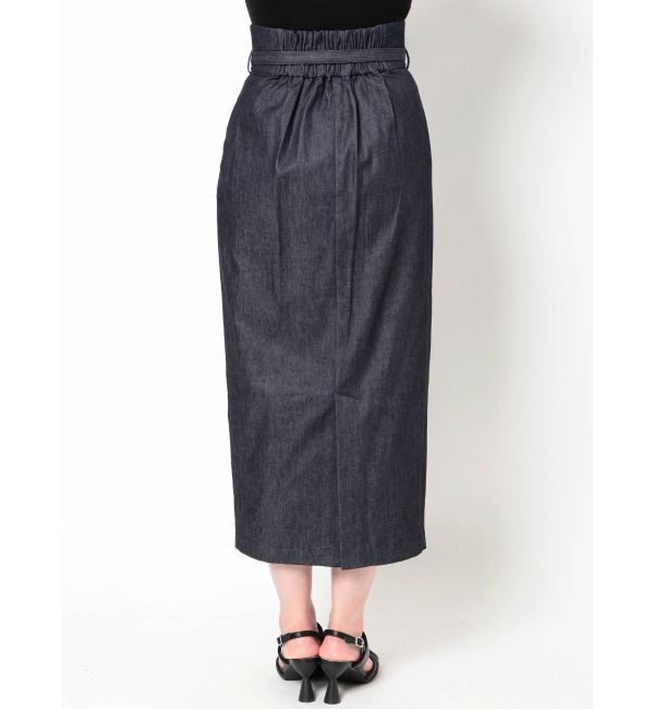 ELENDEEK「TUCK COCOON SK」|スカート|