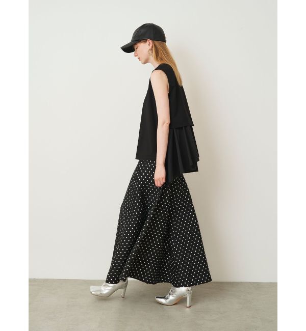 ELENDEEK「HIGH WAIST FLARE SK」|スカート|