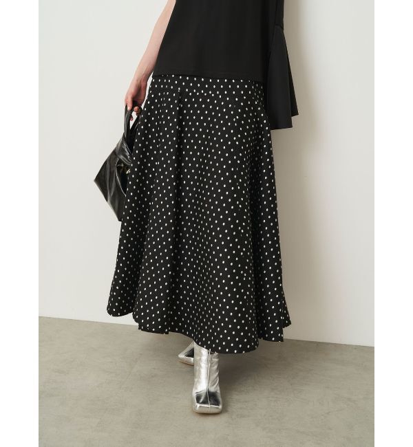 ELENDEEK「HIGH WAIST FLARE SK」|スカート|