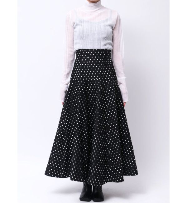 ELENDEEK「HIGH WAIST FLARE SK」|スカート|