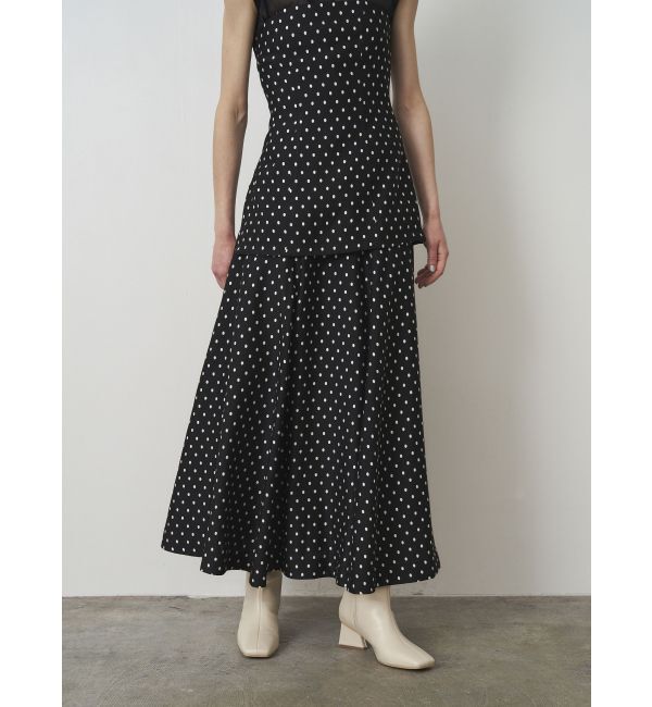 ELENDEEK「HIGH WAIST FLARE SK」|スカート|ミックス