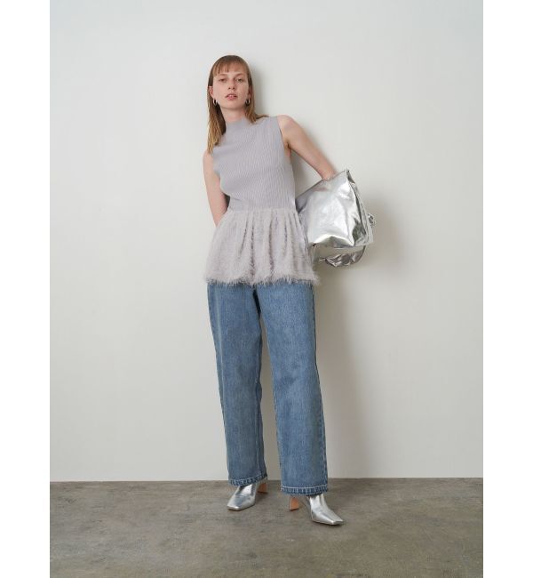 ELENDEEK「WIDE ROUGH DENIM PT」|デニム|