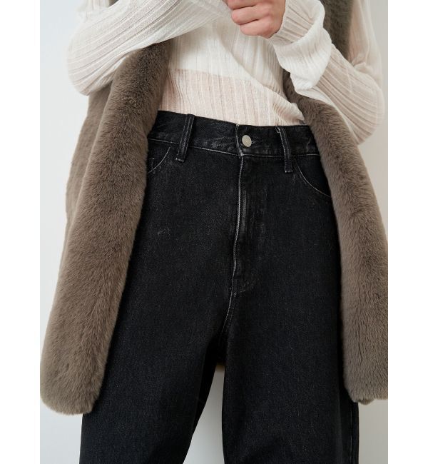 ELENDEEK「WIDE ROUGH DENIM PT」|デニム|