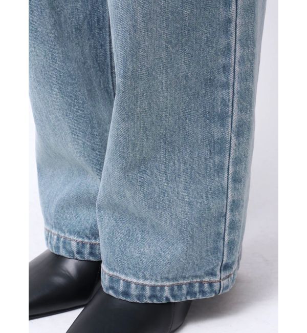 ELENDEEK「WIDE ROUGH DENIM PT」|デニム|