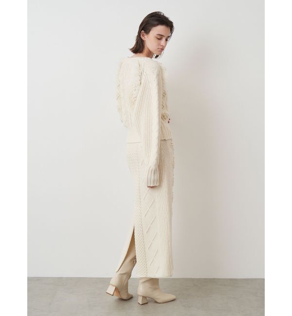 ELENDEEK「CABLE TIGHT SK」|スカート|
