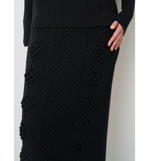 ELENDEEK「CABLE TIGHT SK」|スカート|