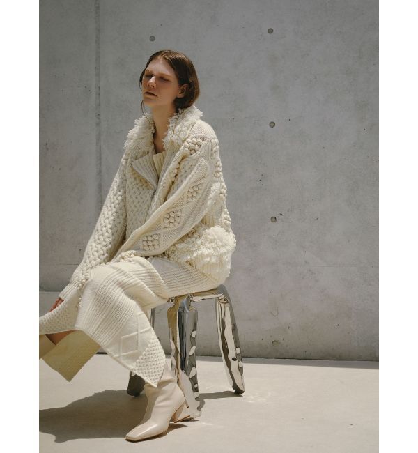 ELENDEEK「CABLE TIGHT SK」|スカート|