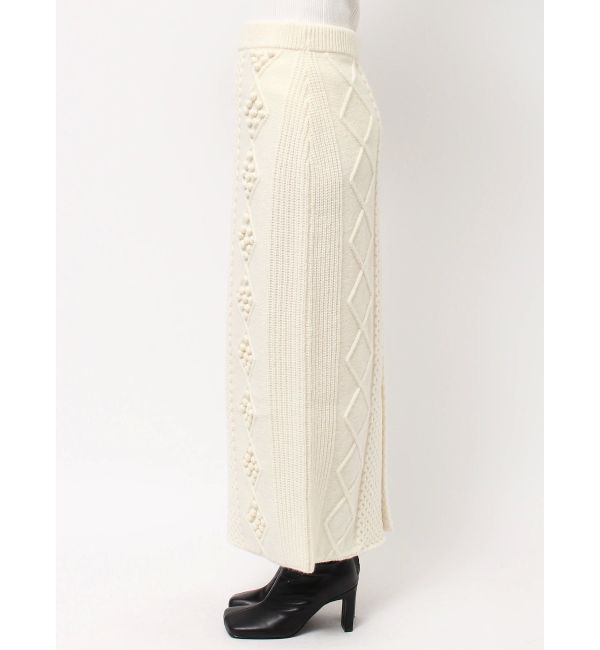 ELENDEEK「CABLE TIGHT SK」|スカート|