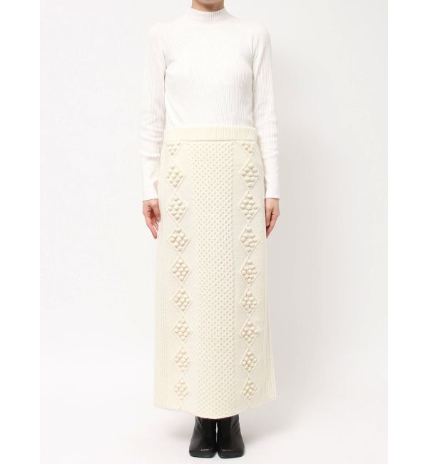 ELENDEEK「CABLE TIGHT SK」|スカート|