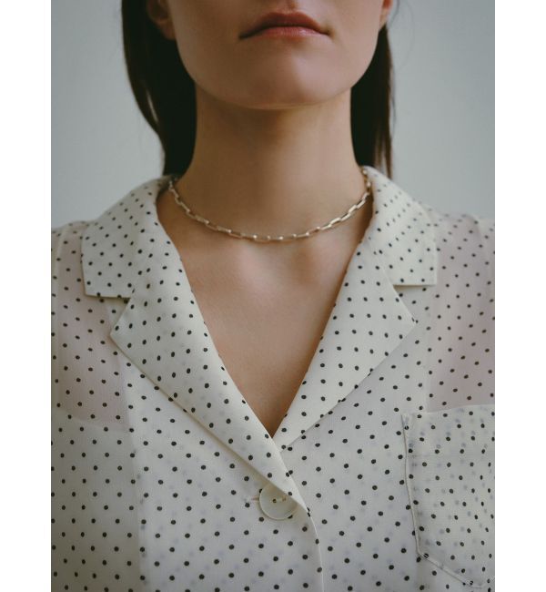 ELENDEEK「DOT SHEER SH」|シャツ・ブラウス|