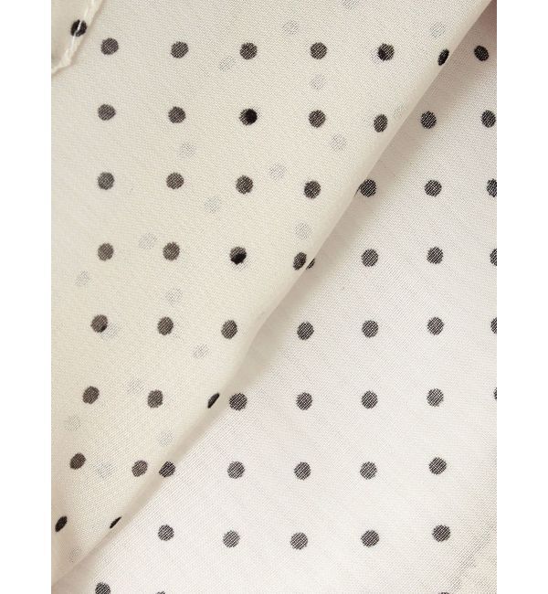 ELENDEEK「DOT SHEER SH」|シャツ・ブラウス|