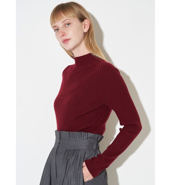 ELENDEEK「HIGH NECK WIDE RIB KT」|ニット・セーター|