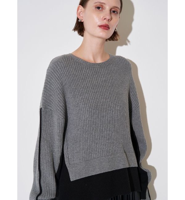 ELENDEEK「BICOLOR LOOSE KT」|ニット・セーター|