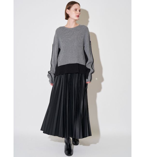 ELENDEEK「BICOLOR LOOSE KT」|ニット・セーター|