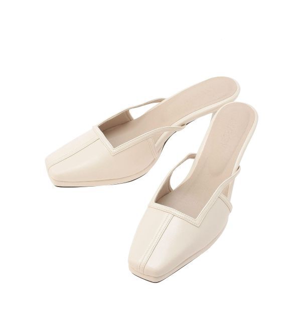 RESEXXY「スクエアトゥミュール」|パンプス|