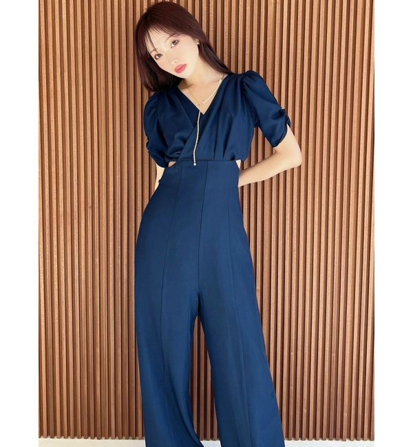 RESEXXY「アシンメトリーパールロングネックレス」|ネックレス|