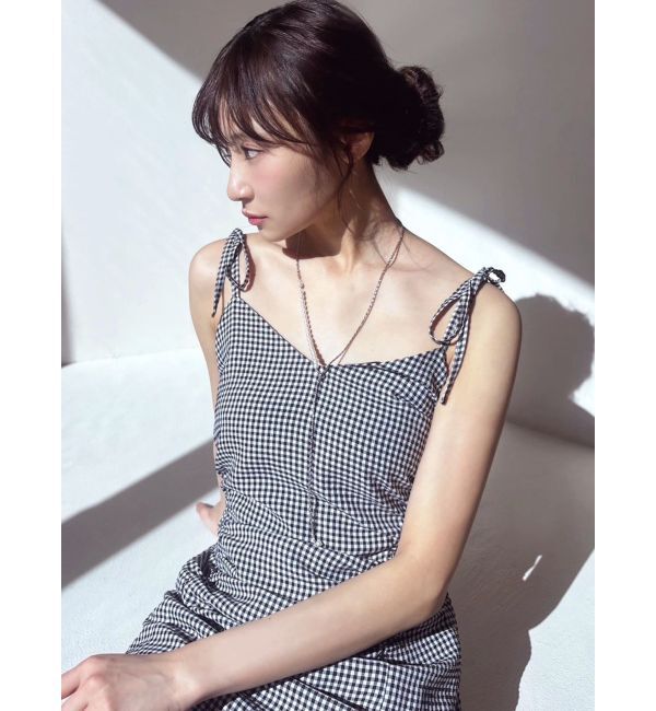 RESEXXY「アシンメトリーパールロングネックレス」|ネックレス|