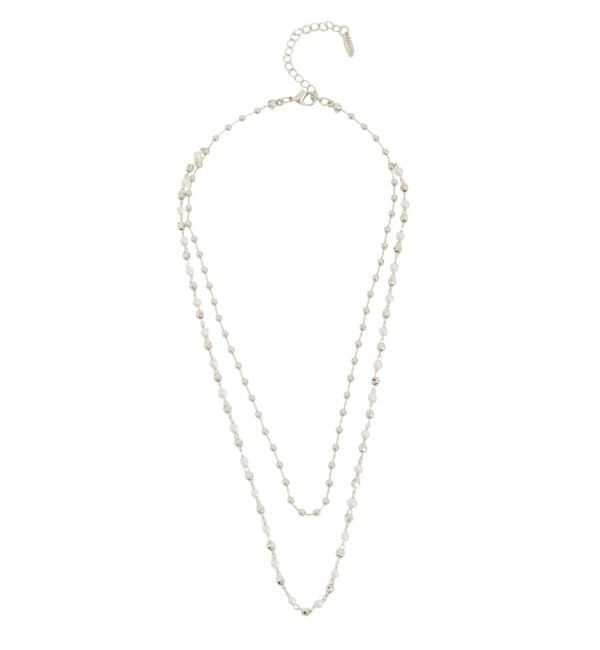 RESEXXY「2連ボールチェーンネックレス」|ネックレス|シルバー