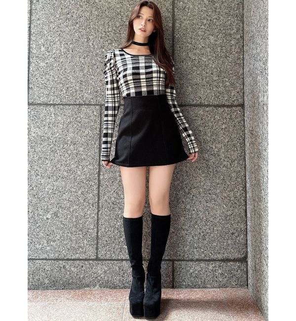 RESEXXY「台形ミニスカート」|スカート|