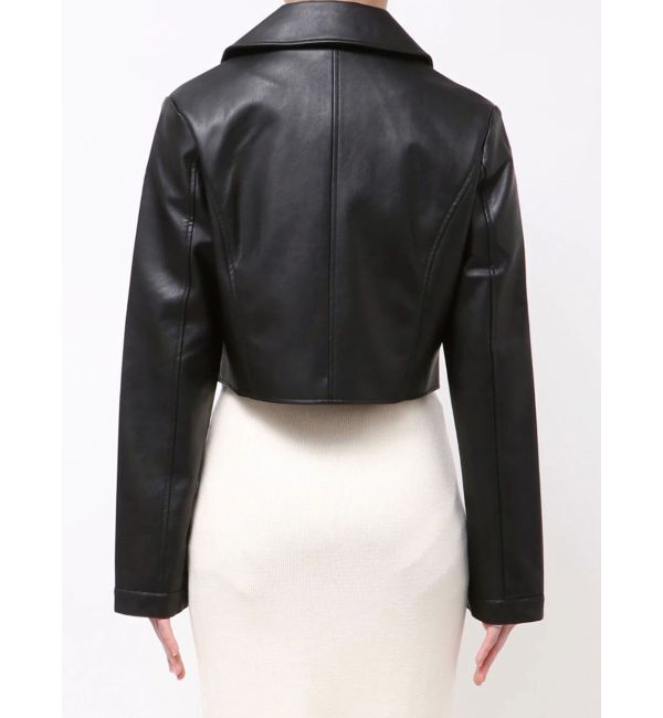 RESEXXY「フェイクレザーライダースジャケット」|ライダースジャケット|