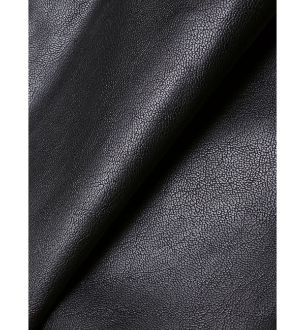 RESEXXY「フェイクレザーライダースジャケット」|ライダースジャケット|