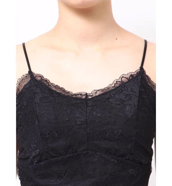 dazzlin「カップ付レースキャミソール」|キャミソール|