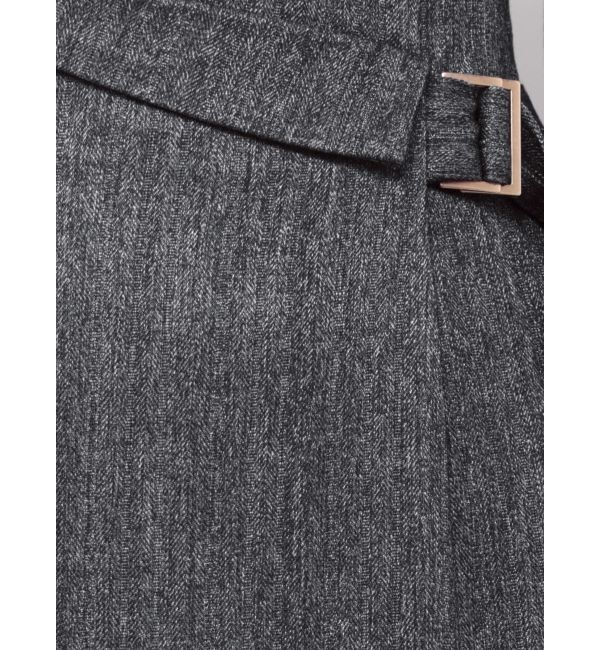 LAGUNAMOON「ウエストラペルツイードマーメイドスカート」|スカート|