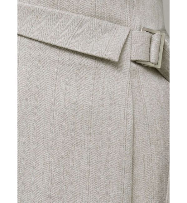 LAGUNAMOON「ウエストラペルツイードマーメイドスカート」|スカート|