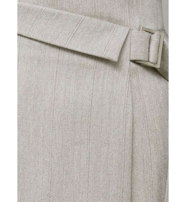 LAGUNAMOON「ウエストラペルツイードマーメイドスカート」|スカート|