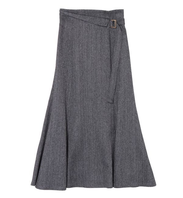 LAGUNAMOON「ウエストラペルツイードマーメイドスカート」|スカート|