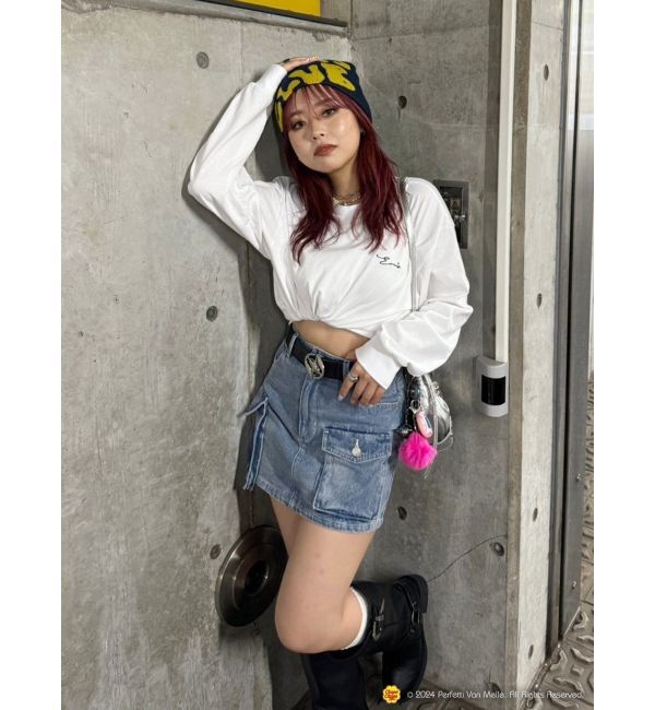 EVRIS「【EVRIS&times;Chupa Chups】グラフィックロンT」|Tシャツ・カットソー|