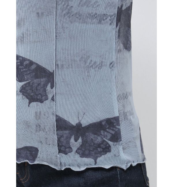 EVRIS「バタフライシアートップス」|Tシャツ・カットソー|