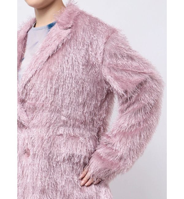 jouetie「フリンジジャガードジャケット【セットアップ対応】」|テーラードジャケット|