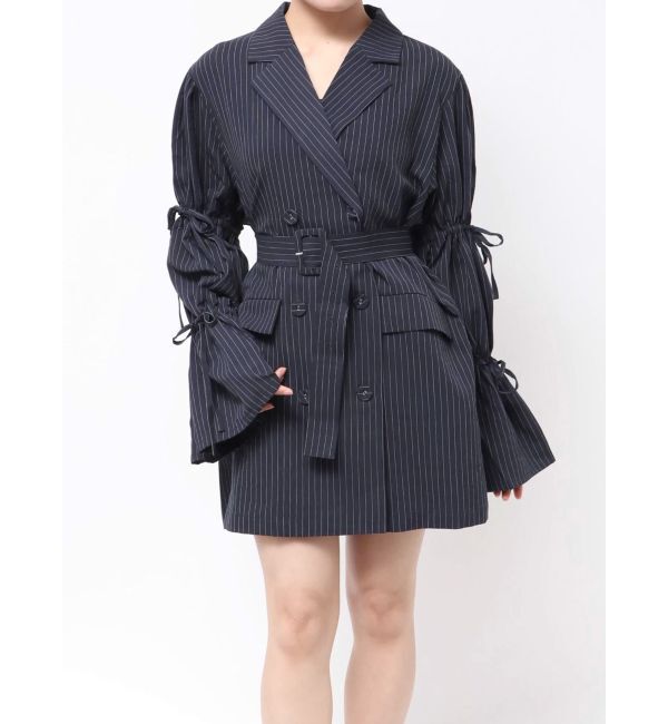 jouetie「リボンスリーブジャケットミニワンピース」|ワンピース|