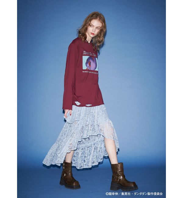 jouetie「【TVアニメ『ダンダダン』・jouetie】オーバーダメージロンT」|Tシャツ・カットソー|