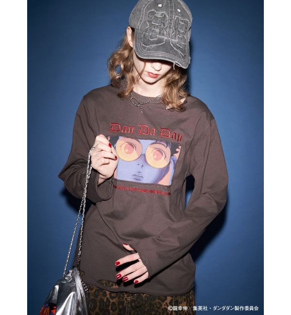 jouetie「【TVアニメ『ダンダダン』・jouetie】オーバーダメージロンT」|Tシャツ・カットソー|