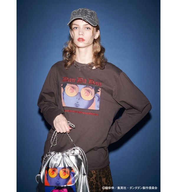 jouetie「【TVアニメ『ダンダダン』・jouetie】オーバーダメージロンT」|Tシャツ・カットソー|