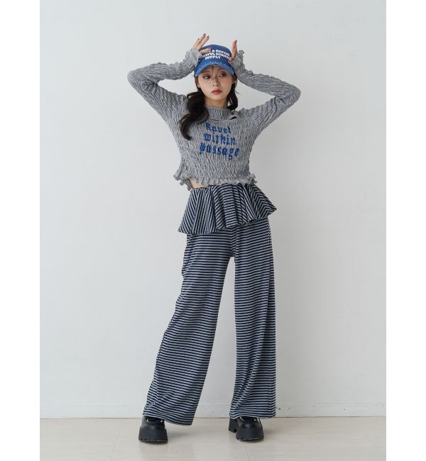 jouetie「スカートドッキングカットパンツ【セットアップ対応】」|その他|