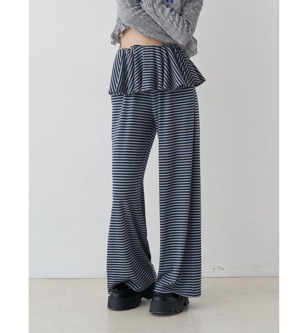 jouetie「スカートドッキングカットパンツ【セットアップ対応】」|その他|ネイビー