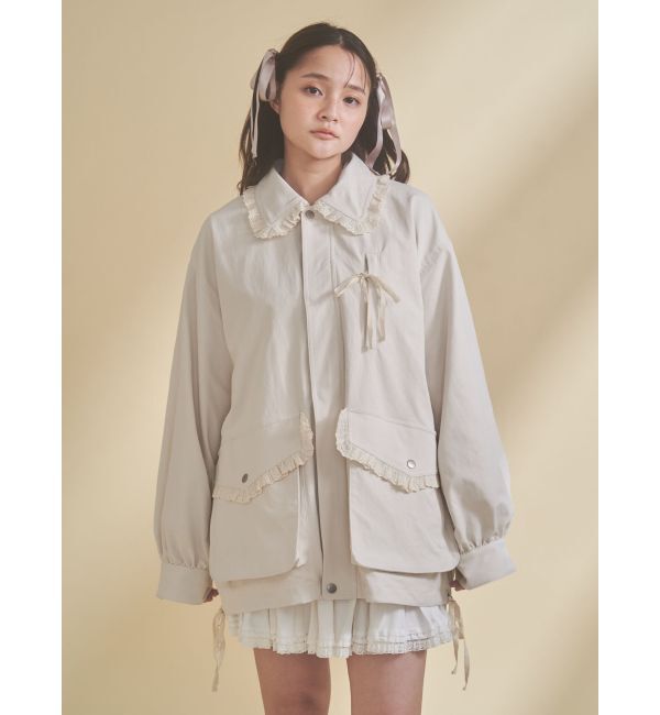 merry jenny「デコラティブワークブルゾン」|ブルゾン・スタジャン|