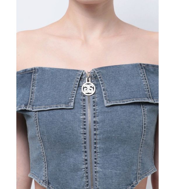 GYDA「【せいせいコラボ】GSストーンスライダーオフショルトップス」|Tシャツ・カットソー|