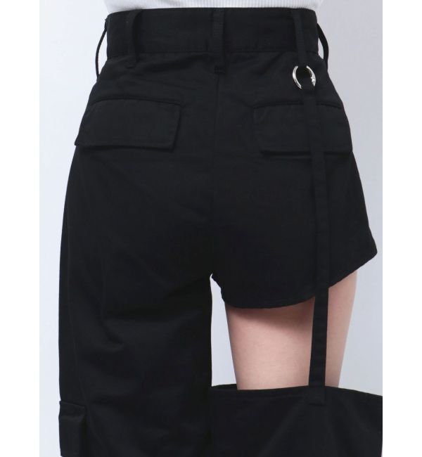 GYDA「SIDE CUTデザインカーゴカラーワイドパンツ」|その他|