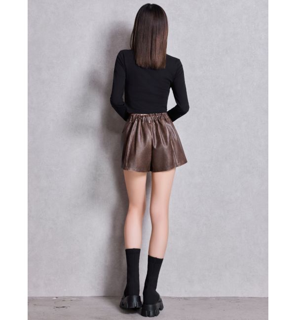 GYDA「Felicity MIX material patchトップス」|Tシャツ・カットソー|