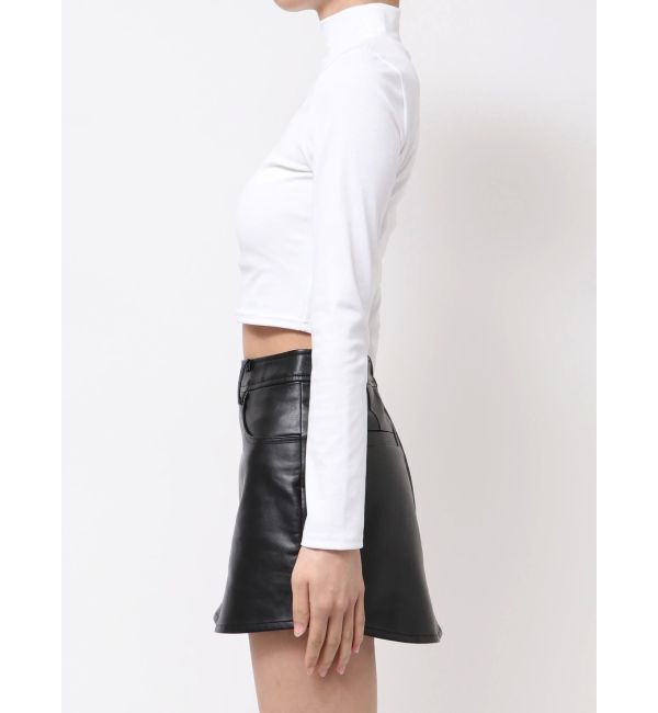 GYDA「Felicity MIX material patchトップス」|Tシャツ・カットソー|