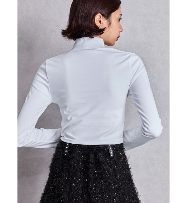 GYDA「Felicity MIX material patchトップス」|Tシャツ・カットソー|