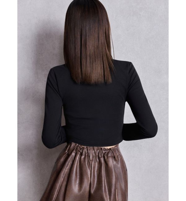 GYDA「Felicity MIX material patchトップス」|Tシャツ・カットソー|