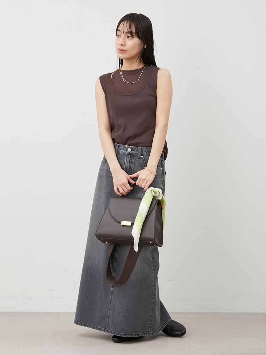 Mila Owen「イージーケアタンクレイヤードカットトップス」|タンクトップ|