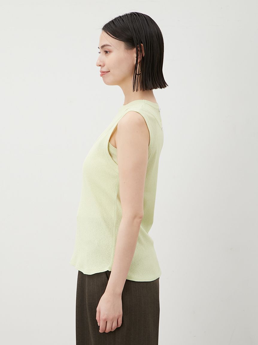 Mila Owen「イージーケアタンクレイヤードカットトップス」|タンクトップ|
