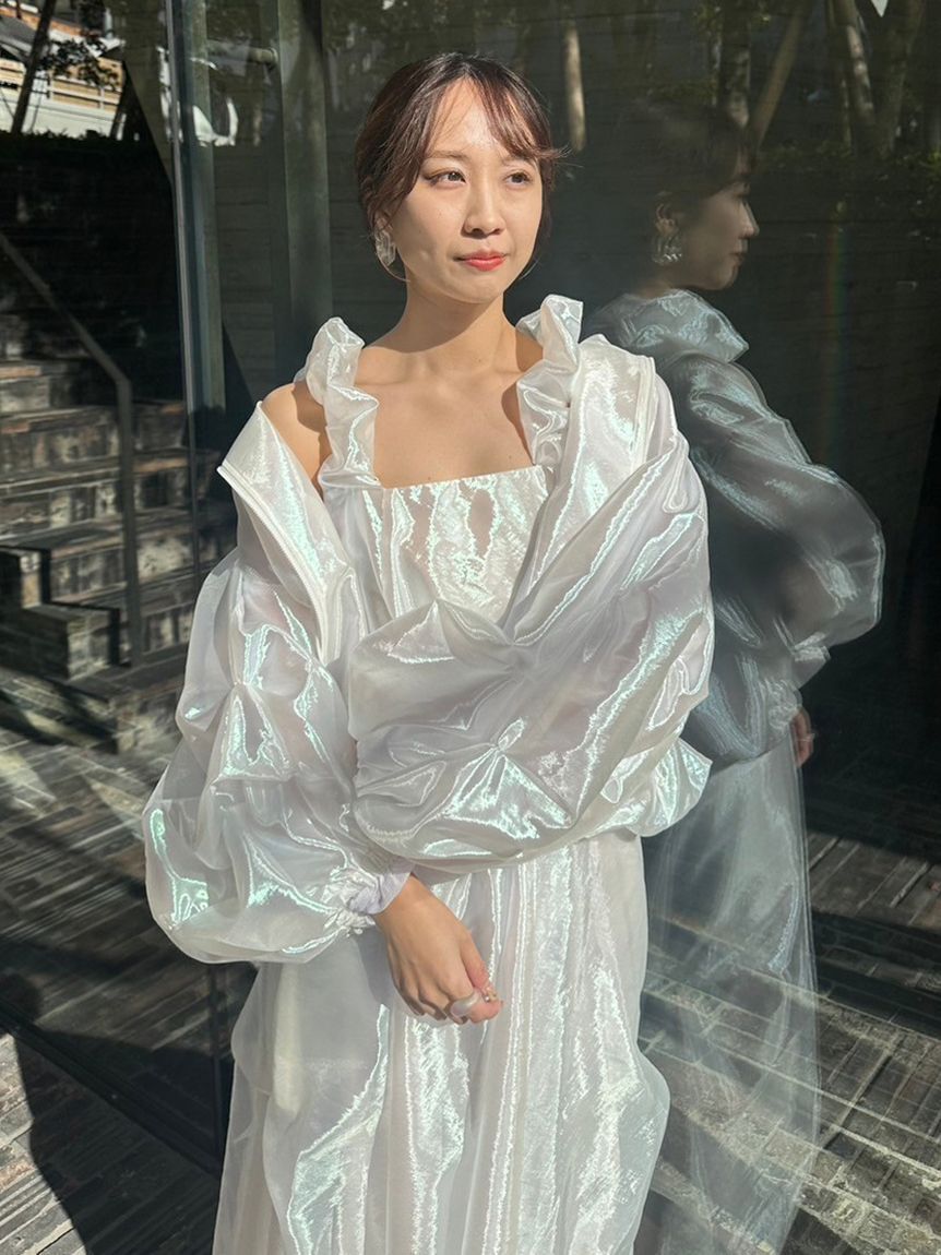 emmi atelier「【IPSA/emmi】バルーンワンピース」|ワンピース|