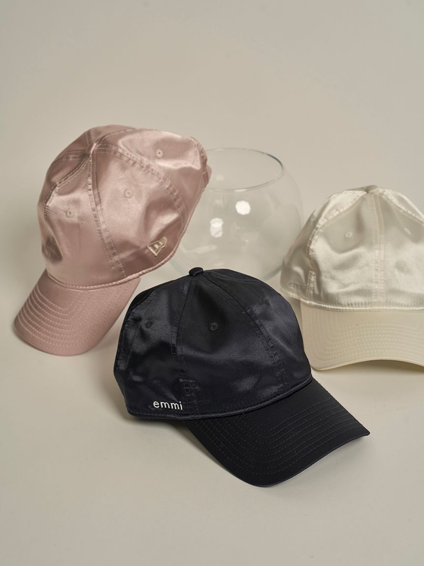 emmi atelier「【emmi|NEW ERA】9TWENTYサテンキャップ」|キャップ・キャスケット|